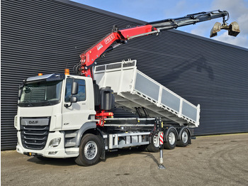 Lastbil med kran DAF CF