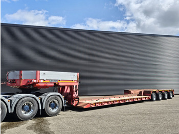 Nedbygget platform sættevogn GOLDHOFER STZ