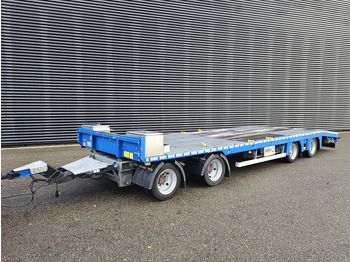 Nedbygget platform påhængsvogn