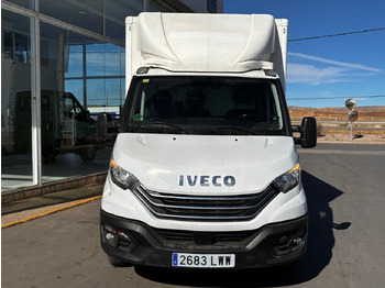 Leje en  Caja cerrada con plataforma elevadora IVECO 35C14 20m3 con puerta lateral Caja cerrada con plataforma elevadora IVECO 35C14 20m3 con puerta lateral: billede 2