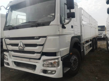 Veetransport lastbil SINOTRUK HOWO DUMP TRUCK LIVESTOCK TRUCK WITH FENCE 371 380 400 420 460 HP: billede 5