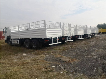 Veetransport lastbil SINOTRUK HOWO DUMP TRUCK LIVESTOCK TRUCK WITH FENCE 371 380 400 420 460 HP: billede 2