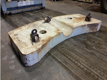Vægtklods for Mobilkran Krupp KMK 4080-5110-5120 counterweight 5,8 ton: billede 3 Vægtklods for Mobilkran Krupp KMK 4080-5110-5120 counterweight 5,8 ton: billede 3