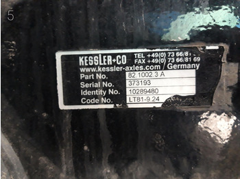 Aksel og reservedele for Mobilkran Liebherr LTM 1400-7.1 axle 5: billede 5