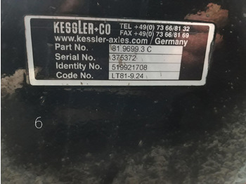 Aksel og reservedele LIEBHERR