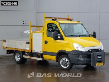 Ladbil med tip Iveco Daily 52C15 3.0L Open Laadbak met Kist Dubbellucht 3,5t Trekhaak Tipper Benne Kieper Trekhaak: billede 3