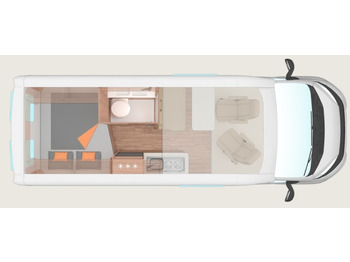 Helintegreret autocamper WEINSBERG CaraBus 600 DQ