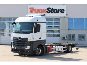 Containerbil/ Veksellad lastbil MERCEDES-BENZ Actros 1845