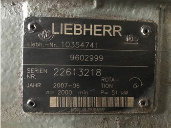 Hydraulikpumpe LIEBHERR