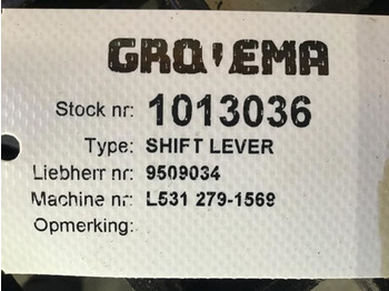 Gearstang Liebherr Shift Lever: billede 3