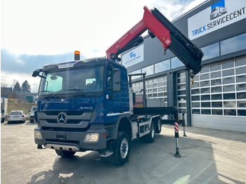 Lastbil med kran MERCEDES Actros 2648 6x4/4 Fassi455 SZM/Pritsche: billede 2 Lastbil med kran MERCEDES Actros 2648 6x4/4 Fassi455 SZM/Pritsche: billede 2