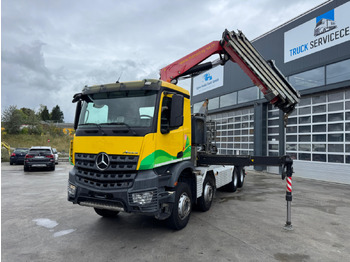 Lastbil med kran MERCEDES Arocs 3248 8x4 Fassi 315-7 mit Hiab 21T: billede 2