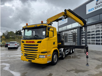 Lastbil med kran SCANIA G 490