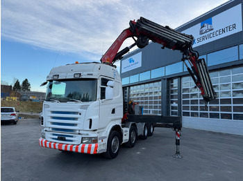 Lastbil med kran SCANIA R 480