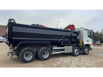 Tipvogn lastbil, Lastbil med kran MERCEDES-BENZ AROCS: billede 4