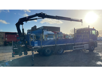 Lastbil med lad, Lastbil med kran Man TGS 26.360: billede 4