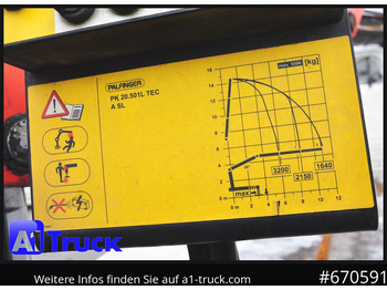 Lastbil med lad, Lastbil med kran MAN TGS 26.440,  Kran PK20.501L Lenkachse,: billede 2