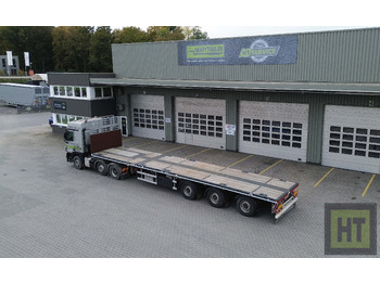 Nedbygget platform sættevogn FAYMONVILLE