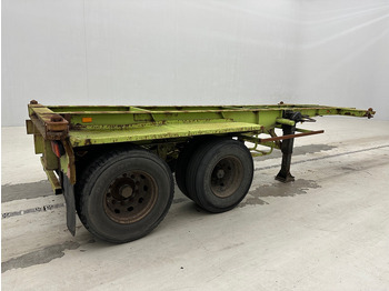 Containerbil/ Veksellad sættevogn Van Hool Skelet 20 ft: billede 4