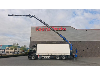 Lastbil med kran MERCEDES-BENZ Antos