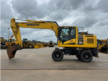 Hjulgravemaskine KOMATSU PW180
