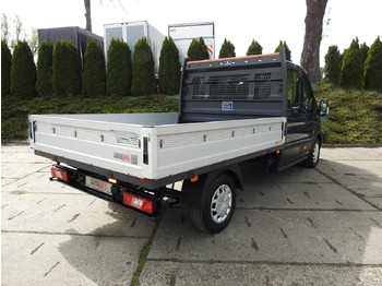 Mandskabsbil FORD TRANSIT STAKE BODY DOUBLE CABIN DOKA 7 SEATS CRUISE CONTROL AIR CONDITIONING LED LIGHTS  130HP: billede 3