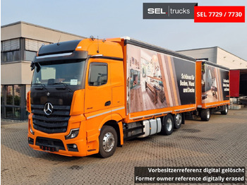 Lastbil med presenning MERCEDES-BENZ Actros 2548