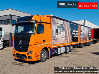 Lastbil med presenning MERCEDES-BENZ Actros 2548