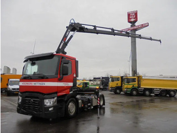 Lastbil med kran RENAULT C 460