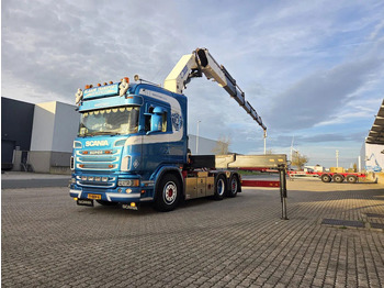 Lastbil med kran SCANIA G 480