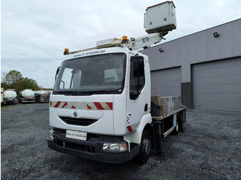 Lastbil med mandskabslift RENAULT Midlum 180