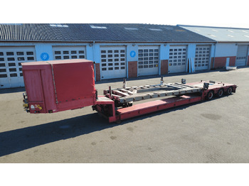 Nedbygget platform sættevogn FAYMONVILLE