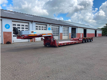 Nedbygget platform sættevogn GOLDHOFER STZ