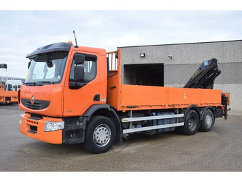 Lastbil med lad RENAULT Premium 410