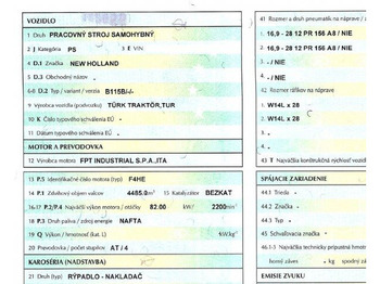 Gravelæssemaskine New Holland B115B: billede 5