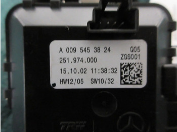 Elektrisk system for Lastbil Mercedes-Benz A 009 545 38 24 STUURHENDEL MERCEDES ATEGO 1224 EURO 6: billede 3