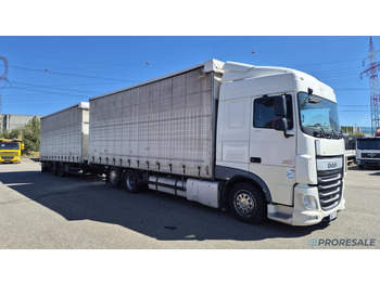 Lastbil med presenning DAF XF