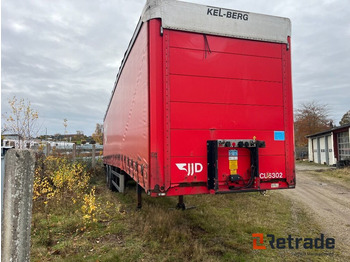Gardintrailer Lastbiltrailer KELBERG D500V- 7100  lukket trailer.: billede 5