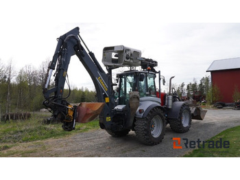 Gravelæssemaskine Traktorgrävare Lännen 8800 K Loggoslift: billede 4 Gravelæssemaskine Traktorgrävare Lännen 8800 K Loggoslift: billede 4