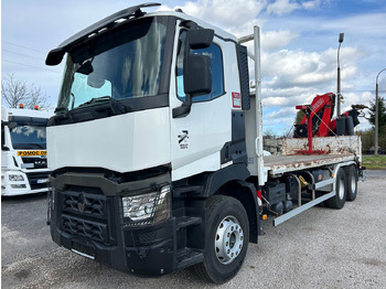 Lastbil med kran RENAULT C 380