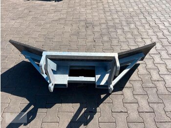 Ny Bulldozer-skovl for Landbrugsmaskine Vemac Gummischieber 260 Weidemann Kramer Wacker Hoflader Futterschieber: billede 3