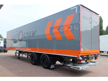 Varevogn sættevogn SYSTEM TRAILERS LPRS 18. 2 asser gesloten  + stuuras en klep Dhollandia 2000 KG Daytona Grey: billede 2