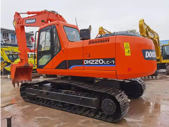 Bæltegravemaskine Used Doosan DH220-7 excavator on sale with manual engine made in Korea: billede 3 Bæltegravemaskine Used Doosan DH220-7 excavator on sale with manual engine made in Korea: billede 3