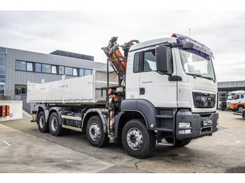 Tipvogn lastbil, Lastbil med kran MAN TGS 35.400+TEREX 16T/2: billede 5 Tipvogn lastbil, Lastbil med kran MAN TGS 35.400+TEREX 16T/2: billede 5