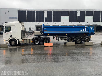 Tipvogn lastbil 2018 Scania R580 6x4 m/2019 Maur tippsemi: billede 3