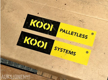 Udstyr for Entreprenørmaskin 2023 2 stk KOOI Hydrauliske ReachForks – Proffe teleskopgafler: billede 3