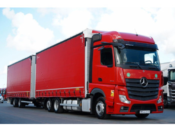 Lastbil med presenning MERCEDES-BENZ Actros 2545