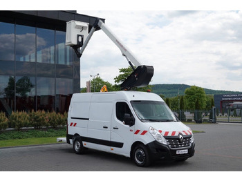 Lastbil med mandskabslift RENAULT Master