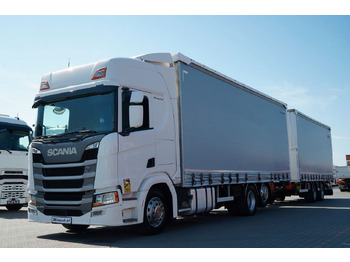 Lastbil med presenning SCANIA R 450