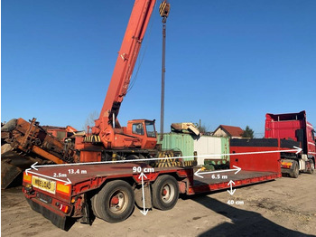 Nedbygget platform sættevogn GOLDHOFER